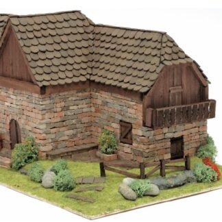DOMUS KITS 40308. MAQUETA CASITA DE PIEDRA COUNTRY 11 A ESCALA