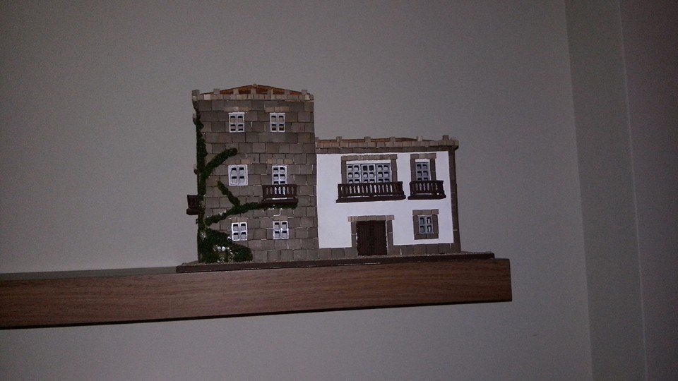 DOMUS KITS 40952, MAQUETA CASA AROUSA. ESCALA 1:60