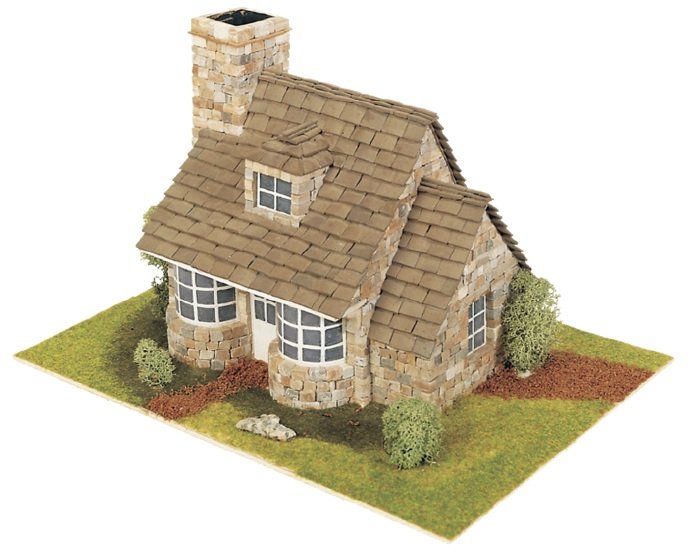 MAQUETA CASA INGLESA COUNTRY 1 PIEDRA, DOMUS 40041