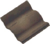 Domus Kits 10611 - Set 100 tejas flamencas negras escala 1:10