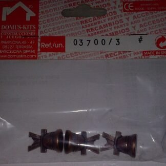 Domus 3700, set de 3 campanas miniatura.
