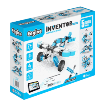 Kit Mechanics Avión acrobático convertible en 5 modelos - ENGINO IN11  KE591011