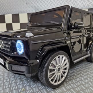 COCHE ELÉCTRICO DE NIÑOS 12V MERCEDES-G500 NEGRO -  INDA315c4k627