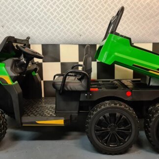 CAMION AGRICOLA 12V, 4 MOTORES, 2 PLAZAS, RUEDAS DE GOMA - INDA178-FarmGator