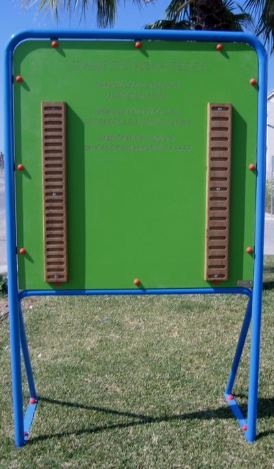 PARQUES GIMNASIA MAYORES: APARATO EJERCICIO ESCALERA DE DEDOS, REF ASL_GRH-03