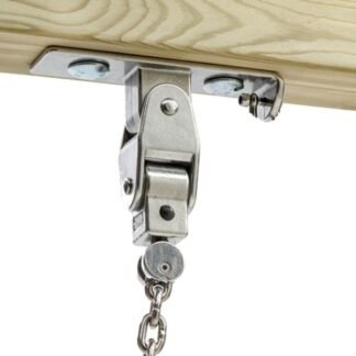 Gancho acero inoxidable, accesorio para asientos columpios público 8172411