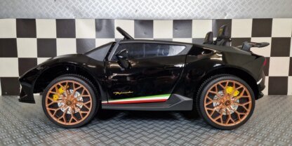 COCHE INFANTIL LAMBORGHINI HURACAN 24V, 4 MOTORES, NEGRO, 2 PLAZAS - INDA340-c4k311B - Imagen 8