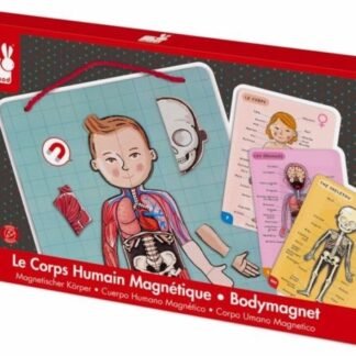 PARTES DEL CUERPO HUMANO BODYMAGNET EN 12 IDIOMAS - JANODJ05491
