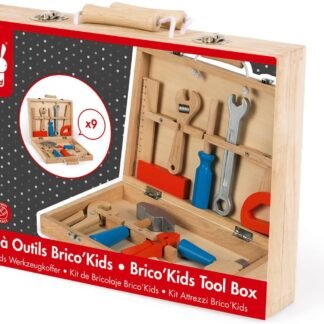 Janod j06481- Maletín de herramientas Kit de Bricolaje Brico’Kids