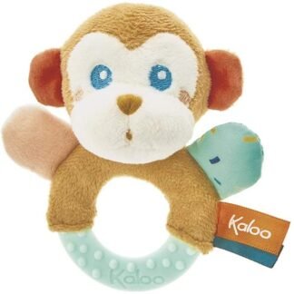 Kaloo K969576 - Jungle - Sonajero de Dentición Sam El Mono