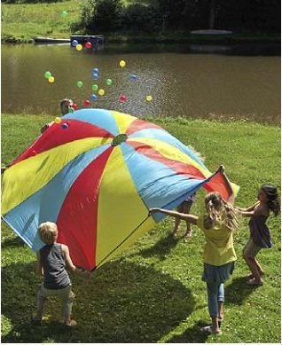 PARACAIDAS PARA EXTERIOR O JARDÍN. REF BUGA133