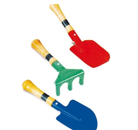 Set herramientas infantiles de jardín. 1114