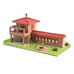KERANOVA 30332. KIT MAQUETA CERÁMICA. CLAUSTRO MEDIEVAL
