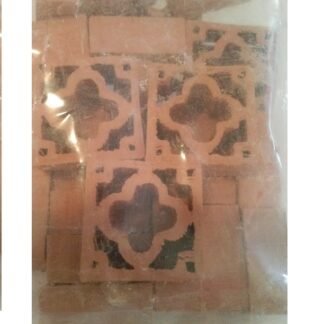 Keranova 350047. Bolsa 25 unidades celosía escala 1:20 para maquetas