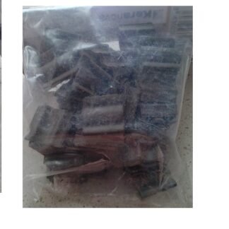 Keranova 350135N. Tejas flamencas negras escala 1:10. Bolsa 25 unidades