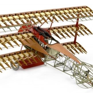 Kit construcción Maqueta Madera Avión Fokker Dr.I, del Barón Rojo - ARTESANIA LATINA 20350