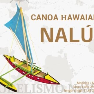 KIT MAQUETA BARCO DE INICIACIÓN, CANOA NALÚ - CARTAGHO NOVA-ARTYMON 50206