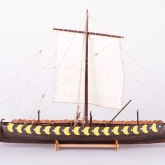 Dusek DSK006. Kit maqueta barco vikingo de madera Gokstad. Escala 1/35