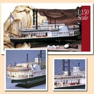 AMATI 1439. KIT MAQUETA BARCO MADERA Robert E. Lee 1:150