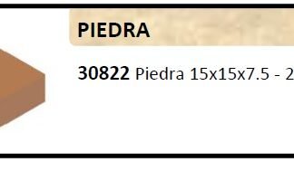 Keranova 30822. 25 unidades de piedra rojiza para maquetas