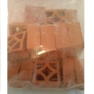 Keranova 350046. Bolsa 25 celosías de cerámica escala 1:20