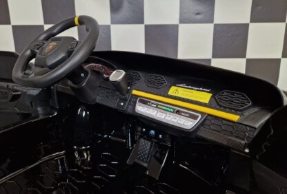COCHE INFANTIL LAMBORGHINI HURACAN 24V, 4 MOTORES, NEGRO, 2 PLAZAS - INDA340-c4k311B - Imagen 14