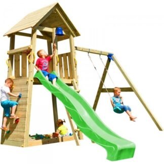 PARQUE INFANTIL MASGAMES BELVEDERE XL + COLUMPIO DOBLE - MA821401