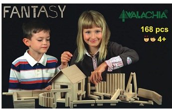 WALACHIA MANUALIDADES CONSTRUCCIÓN INFANTIL MADERA DE HAYA. MODELO FANTASY. REF 1327