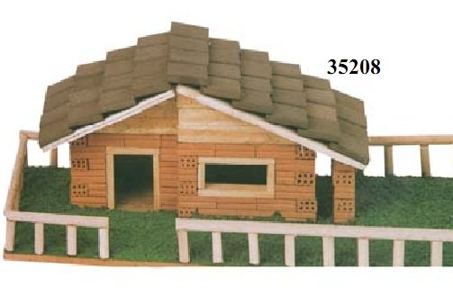 Keranova 35208- maqueta chalet de ladrillos