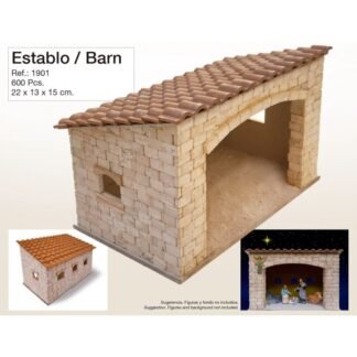 KIT MAQUETA PESEBRE 1 - AEDES 1901