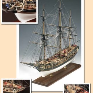 AMATI 130003 MAQUETA BARCO DE MADERA Fly 1:64. KIT DE MADERA