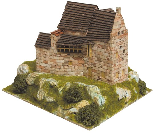 KIT MAQUETA CASITA RURAL DE PIEDRA. AEDES 1302