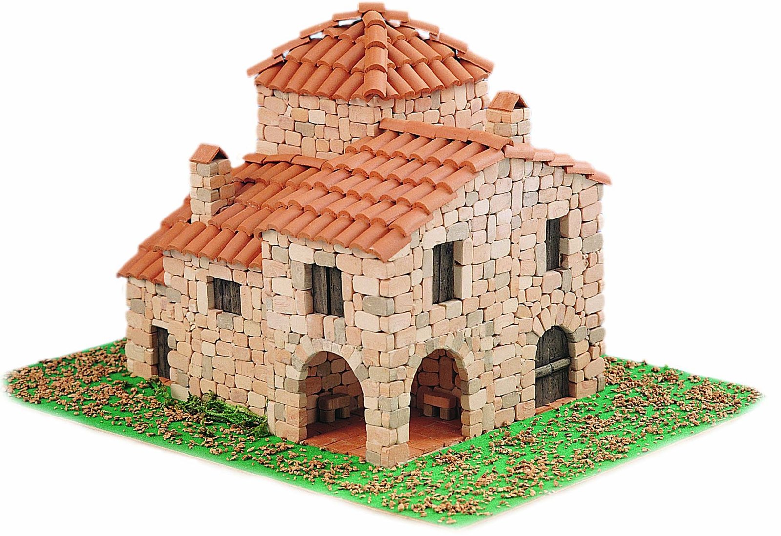 MAQUETA CASA PIEDRA SERRANO, CUIT 3604. EN KIT