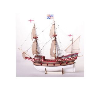 Daniel Dusek DSK017. Kit maqueta barco de madera Golden Hind