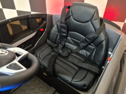 MERCEDES GLC63 AMG 12V, 4 MOTORES, GRIS MATE, RC, ASIENTO CUERO, RUEDAS GOMA - INDA61-KI4GLCSILVER - Imagen 9