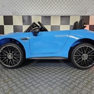 COCHE DE NIÑOS MERCEDES SL63 12V AZUL, 4 MOTORES, 1 PLAZA Y MEDIA - INDA331-c4k063BLUE