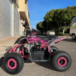 Miniquad 110cc Roan-Ratte R6 Automático, de gasolina, rosa, INDA1220-RO-5741