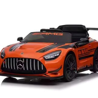 Mercedes-Benz GT-AMG, 12 voltios, FULL OPTION, NARANJA, 1-6 años - INDA187-AC-GTAMG