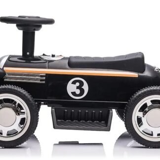 VENTA COCHE CARRERAS RETRO 6V, NIÑOS 1-4 AÑOS, NEGRO - INDA666-AT
