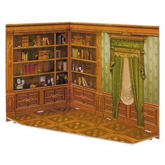 Puzzle 3d. Biblioteca de casas de muñecas. Clever 142913. Serie Rumboksy