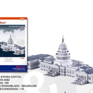 THIN-ENJOY SP05-0092. Puzzle 3d Capitolio de Estados Unidos. 159 piezas