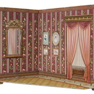 Habitación casita de muñecas. Puzzle 3d. Serie Rumbksy. Clever 142911