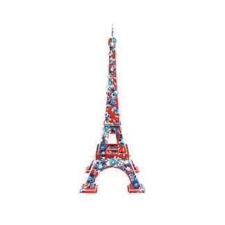 SCHOLAS SP14-0429. PUZZLE 3D EIFFEL TOWER FLOWER MATHIDE NIVET 64 PIEZAS
