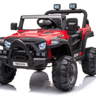 Coche Electrico infantil 12v, 1 plaza, rc, BBH-016, ROJO, 1-5 años - INDA1070-LE7477