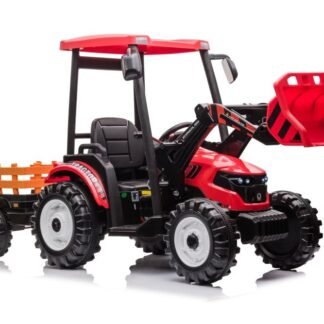 VENTA Tractor a batería con remolque Hercules Red 24V, MANDO RC - INDA919-LE-10553