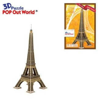 SCHOLAS SP11-0295. Puzzle 3d Torre Eiffel. 46 piezas