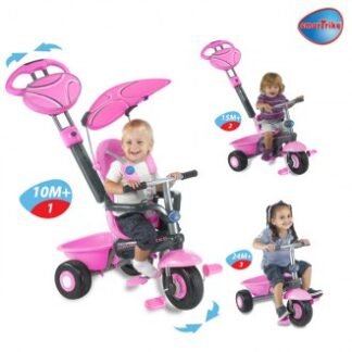 Triciclo evolutivo sport pink SMART TRIKE - PLAYWEL2031790200