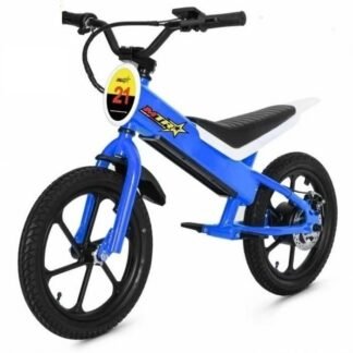 Bicicleta electrica balanceo 16" 36V, AZUL, 5-9 AÑOS INDA871-MALC-BALANCEO16
