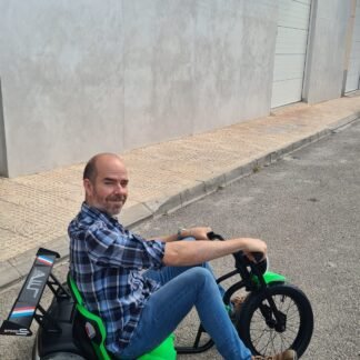 BICICLETA DRIFT 24V PARA DERRAPAR, DESDE 3-10 AÑOS, VERDE - INDA354-RA-PA.SX2338.ZIE