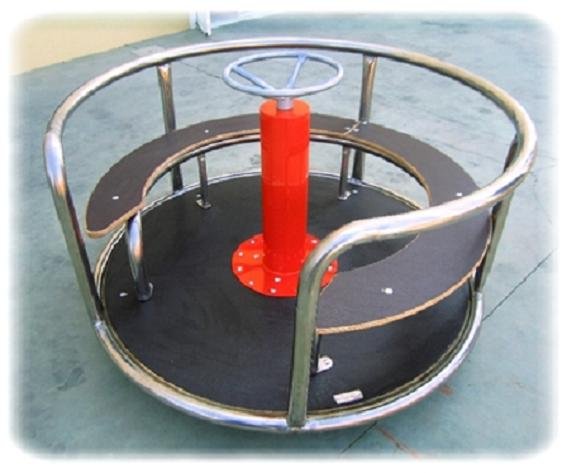 CARRUSEL INFANTIL PARA DISCAPACITADOS, USO PUBLICO, ASL_258A